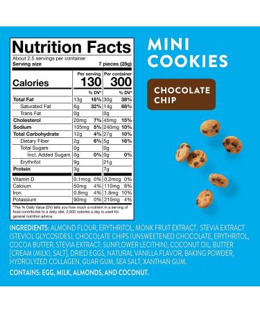 HighKey Keto Cookies Bundle - Chocolate Chip & Vanilla Wafers | Low Carb, Gluten Free, High Protein, Low Sugar, Diabetic Friendly Snacks - Buy Online on GoSupps.com