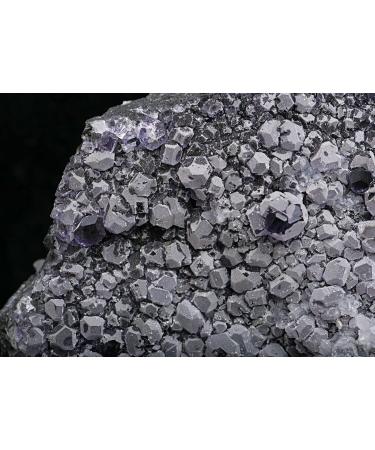 1108g Natural Blue Purple Fluorite Quartz Specimen Full of Texture - Buy Online on GoSupps.com