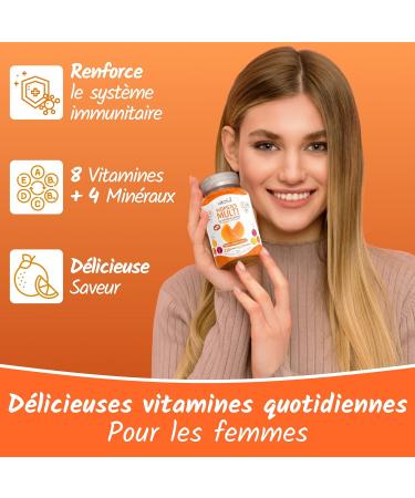 VITAFUL Women's Multi - Multivitamin Gummies for Women - Immunity & Energy Boost - 13 Vitamins Zinc & Selenium - Dietary Supplement - 120 Gummies 2 Month Dose - 100% Vegan - Buy Online on GoSupps.com
