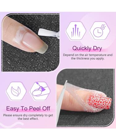 SAVILAND Liquid Latex for Nails 30ML - Nail Polish Barrier Peel Off - Cuticle Guard & Skin Protector - 2PCS White Set - Buy Online on GoSupps.com