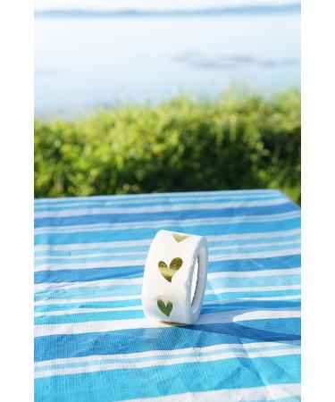 500 Pcs Heart Stickers Gold Foiled Heart Envelope Seals Stickers - 1 inch Valentine's Day Heart Stickers for Wedding Favors Bridal Shower Baby Shower Birthday Invitations Gift Packaging - Buy Online on GoSupps.com
