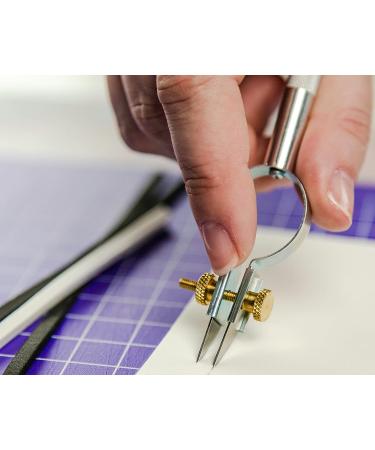 Excel Blades 30608 Dual Strip Cutter - Adjustable Width Twin Blade Knife for Paper, Clay & More - Buy Online on GoSupps.com