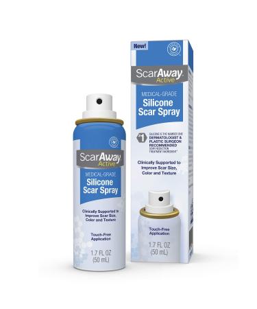 ScarAway Silicone Scar Spray 1.7 oz 1.7 Fl Oz (Pack of 1)
