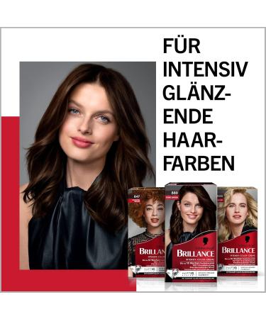 Schwarzkopf Henkel Brillance Intensive Color Cream 888 Dark Cherry 160 ml permanent hair color with diamond shine and nourishing conditioner for 10 weeks of color intensity 888 Dark Cherry 480 ml 1er Pack - Buy Online on GoSupps.com