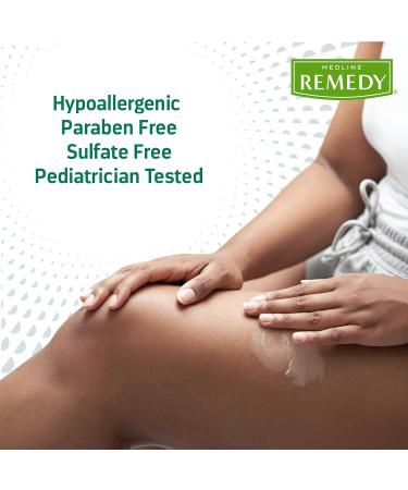 Medline Remedy Clinical Cleansing Body Lotion 8 Oz Spray Bottle Vanilla Scent No-Rinse Bedside Cleanser Incontinence Care Moisturizing Skin Conditioning Nutrient Rich Sulfate-Free Men Women - Buy Online on GoSupps.com