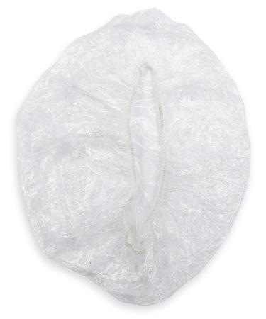 Colortrak Professional Bouffant Processing Caps - 100 Pack, 21 Inch Diameter, Clear Plastic - Ideal for Perms, Conditioners, Coloring - Single Use Shower Cap - Buy Online on GoSupps.com
