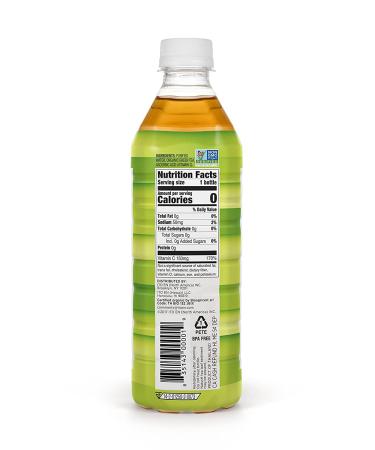 Organic Unsweetened Pure Green Tea â€“ Sugar Free, 0 Calories, 16.9 oz (Pack of 12) - Buy Online on GoSupps.com