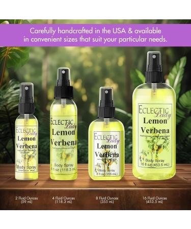 Body Spray for Women 16 Oz (Double Strength)Lemon Verbena Body Mist with Long-Lasting Fragrance Fresh Wonderful Scent for Spring & Summer Floral & Fruity Perfume for Women with Orange Daily Use Double Strength 16 Fluid Ounces - Buy Online on GoSupps.com