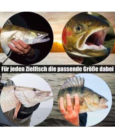 Paradox Fishing Triple Vertebrae Sets - 45 Piece Fishing Accessories (#20 to #10) for Optimal Angling - Buy Online on GoSupps.com