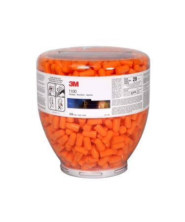 3M 19087 1100 393-2010-50 Probed Test Plugs 3" Height 1" Length 4.5" Width One Size Fits Most Orange