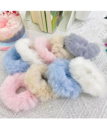 10 Pieces Hair Scrunchies Hair Bobbles for Women Girls Hairband Elastic Hair Ties Hair Scrunchy Soft Hair Bands Soft and Breakage Prevention Perfect Hair Accessories (Hair Ties) - Buy Online on GoSupps.com
