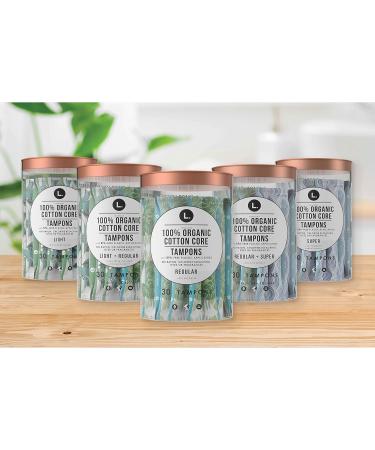 This is L. Organic Cotton Tampons DuoPack Regular/Super Absorbency 30 Count Regular/Super Regular/Super - Buy Online on GoSupps.com