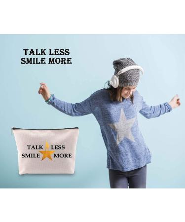 Buy Hamilton Music Cosmetic Bag - 'My Thoughts Have Been Replaced by Hamilton Lyrics' - Talk Less Smile More - International Shipping Available - Buy Online on GoSupps.com