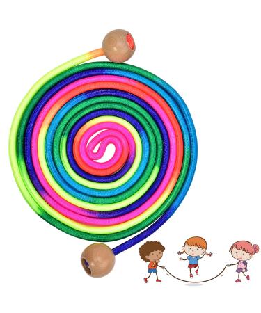 Springs rope for multiplayer link -good 5m long jump rope colorful jump rope for multiplay