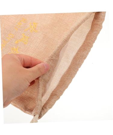 Baluue Hair Dryer Storage Bag Sports Bag Cotton Hair Dryer Bag Hair Bags for Hair Stuff Travel Bag Fabric 29.50X25.50X1.00CM Light Yellow - Buy Online on GoSupps.com