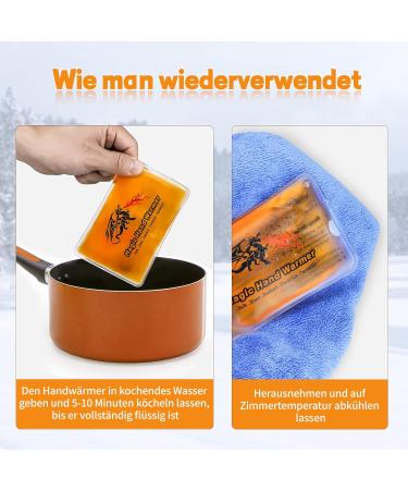 Reusable Hand Warmer 8-Series | Pocket Warmer for Kids & Adults | Ideal for Outdoor Sports Camping & Gifts - Buy Online on GoSupps.com