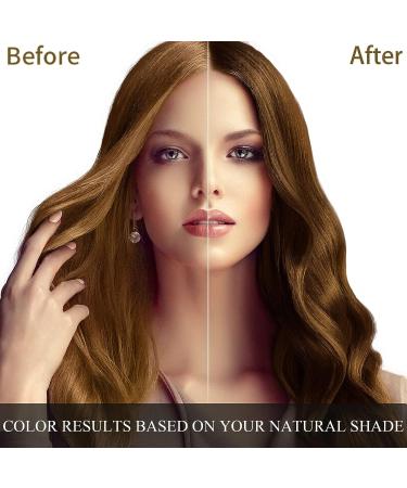 MEIDU Instant Hair Color Shampoo 500ML - Chestnut Brown Dye for Women & Men - Herbal Ingredients, 3-in-1 Coloring Shampoo - Buy Online on GoSupps.com