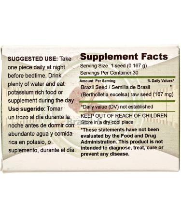 Authentic Semilla de Brasil Brazil Seed Supplement - 30 Day Supply - Buy Online on GoSupps.com