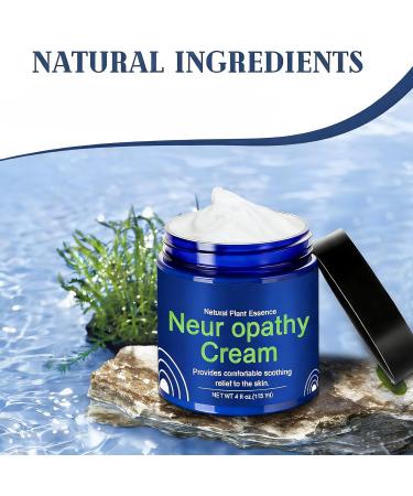 Neuropathy Cream for Feet Legs & Hands Cooling Non-Greasy & Gentle Formula Non-Burning Non-Irritating & Cruelty-Free Rapid Comfort Gel (4 Fl Oz.) - Buy Online on GoSupps.com