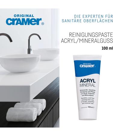 CRAMER Acrylic Star Polish 2-in-1 100ml | Acid-Free Cleaner for Acrylic Polyester Fiberglass & Bathroom Use - Buy Online on GoSupps.com
