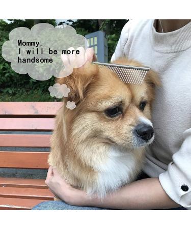 Pet Steel comb Pet Grooming Tool for Dog 7 1/2" - Buy Online on GoSupps.com