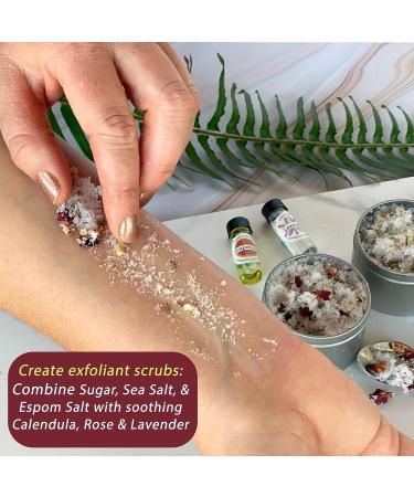DIY Sugar & Salt Exfoliating Scrub Making Kit - Create Your Own Skincare Products with Grow and Make - Buy Online on GoSupps.com