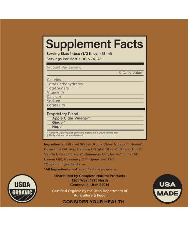 Organic Acid Reflux Relief Liquid 8oz - Natural Heartburn & GERD Remedy - Buy Online on GoSupps.com