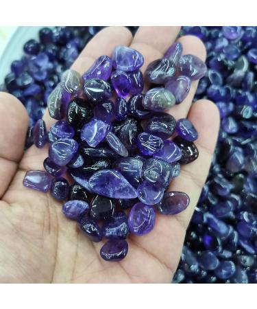 Natural Crystal Rough Gemstones for Decoration Polished Amethyst Crushed Stone Purple Quartz Minerals Specimen Raw Stone Random Shape Grave for Fish Tank Aquarium Aura Crystal (Size : 300g) - Buy Online on GoSupps.com
