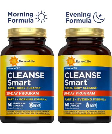 Renew Life CleanseSMART, Full Body Cleanse, 30 Day Program, 1 Kit - Buy Online on GoSupps.com