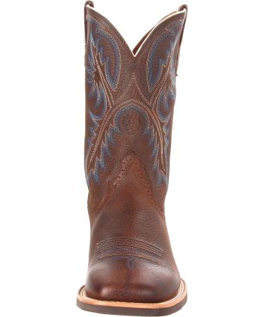 ARIAT Men's Quickdraw Western Boot 8.5 Wide - Brown Oiled Rowdy - Buy Online on GoSupps.com