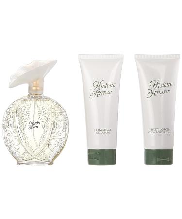 Aubusson Histoire D'amour 3 Piece Set (3.4 Ounce Eau de Toilette Spray Plus Body Lotion Plus Shower Gel) - Buy Online on GoSupps.com