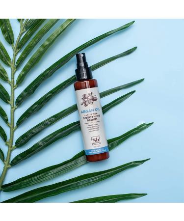 Argan Oil Smoothing Serum - Anti-Frizz, Repairs Damage, Controls Flyaways - Vegan & Cruelty-Free - 5 Fl oz - Buy Online on GoSupps.com