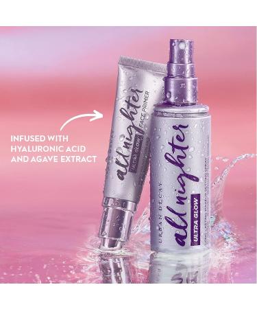 Urban Decay All Nighter Ultra Glow Face Primer 1.0 fl. oz - Lightweight, Long-Lasting Formula for Smooth & Hydrated Skin - Buy Online on GoSupps.com