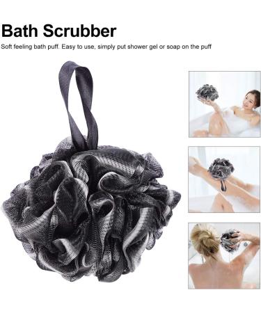 4pcs Bamboo Charcoal Bath Balls Eco-Friendly Shower Scrubber & Loofah for Relaxing Bathing Experience | Bathroom Accessories - Buy Online on GoSupps.com