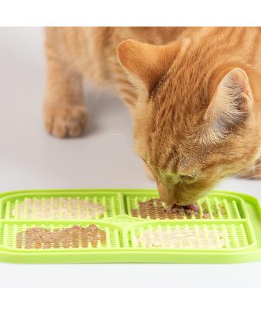Hyper Pet IQ Treat Licking Mat for Cats & Dogs - Made in USA | Anxiety Relief & Boredom Buster | Slow Feeder Alternative - Buy Online on GoSupps.com