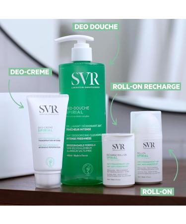 Svr Spirial Roll-On Vegetal Deodorant 24H 50ml - Buy Online on GoSupps.com