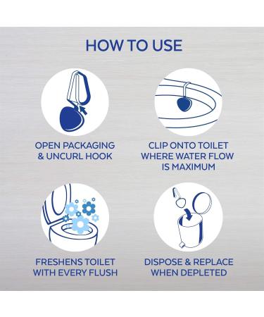 No Mess Automatic Toilet Bowl Cleaner Lavender Sold as 1 Each - Buy Online on GoSupps.com