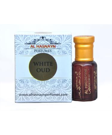 WHITE OUD Cologne Perfume Essential oil Roll-On PERFUME (Limited Edition) 6ml Alcohol Free Natural Oud Perfumes Fragrance | Long Lasting | Gifts for mens WOMENS| (white oud)