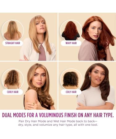 Shark SmoothStyle Heated Smoothing Comb Straightener and Smoother Dual Mode Blow Dryer Brush + Straightener HT202C (Canadian Edition) - Buy Online on GoSupps.com