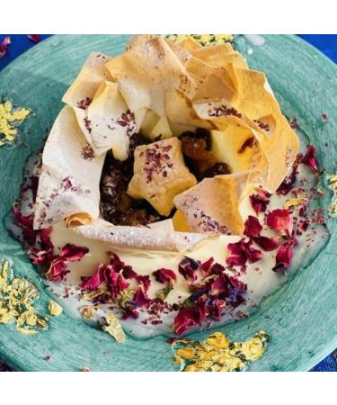 Edible 'Winter Berry' - 50g- Dried Flower Petal Mix - Red Rose White Daisy and Purple Mallow - Food Grade - Culinary - Cake - Bake - Decoration (413) - Buy Online on GoSupps.com