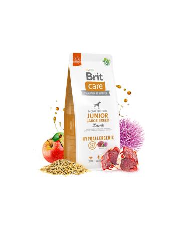BRIT Care Hypoallergenic Junior Large Breed Lamb – Dry Dog Food – 3 kg