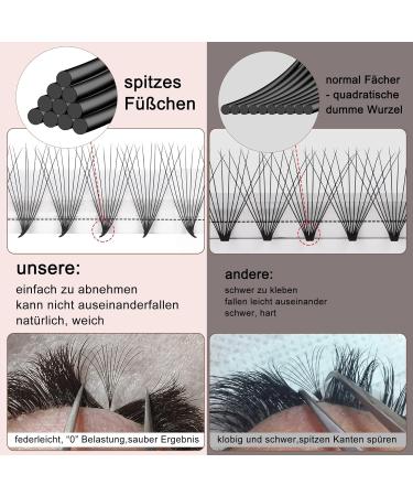 Shop 10D-D Eyelash Extensions - 3D 4D 6D & 10D Volume Lashes | B&Q C&D Curl - International Shipping Available - Buy Online on GoSupps.com
