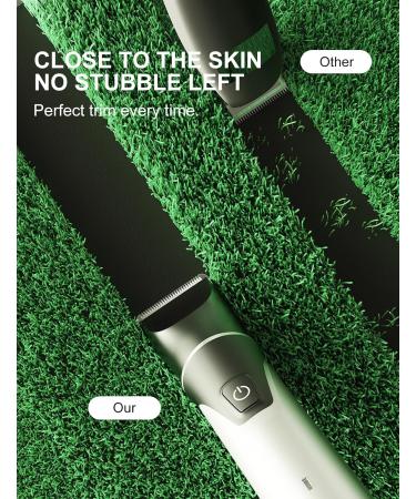 Razor Bartkamm & Bartbrush Set - 2-in-1 Rechargeable Men's Intimrasierer with Nasal Hair Trimmer | Painless Body Razor for Legs Chest Armpits & Ears - Buy Online on GoSupps.com