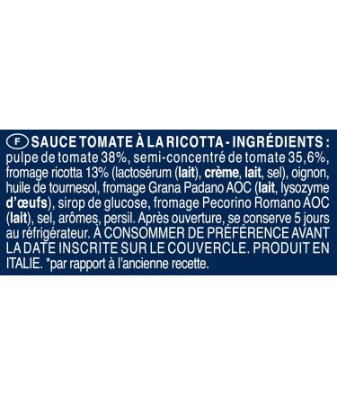 Barilla Tomato Sauce for Ricotta Pasta 200 g - Buy Online on GoSupps.com