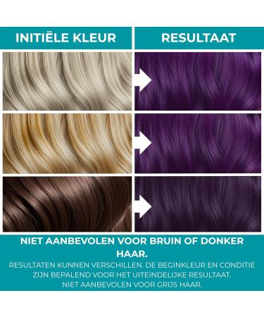 Rosa Impex Be Extreme Toner semipermanent for hair color 44 Power Lilac without ammonia peroxide and PPD - Buy Online on GoSupps.com