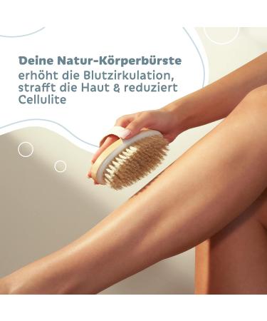 Lilienfeldt Back Cremer - Long Stem Lotus Wood Shower Brush & Back Bathing Sponge for Effortless Back Care - Buy Online on GoSupps.com