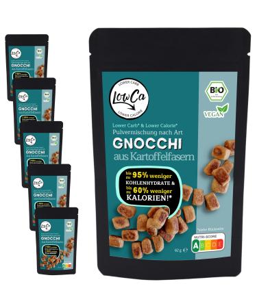 LOWER CARB POTATO PRODUCTS | highly reduced carbohydrates | reduced calories | high in protein and fiber | organic (6x Gnocchi)
