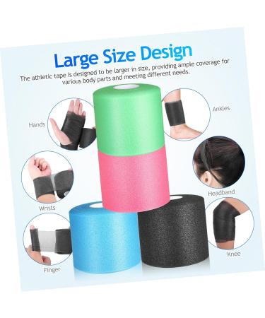 4 Rolls Skin Membrane Wrist Tape - Breathable Pre Wrap for Baseball Boxing Soccer & Athletic Use | High-Quality Sports Tape - Buy Online on GoSupps.com