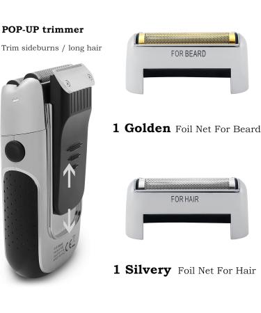 VGR Double Foil Electric Shaver for Men - 3 Speed Adjustable Razor Bald Head & Beard Trimmer Perfect Gift for Fathers & Boyfriends - Buy Online on GoSupps.com