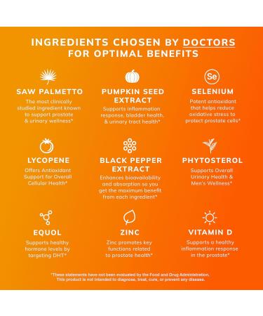 Nutrum All-in-One Prostate Supplement for Men - Doctor Formulated with Saw Palmetto Beta-Sitosterol Pumpkin Seed - Support Mens Health USA Made - 60 Capsules - Buy Online on GoSupps.com